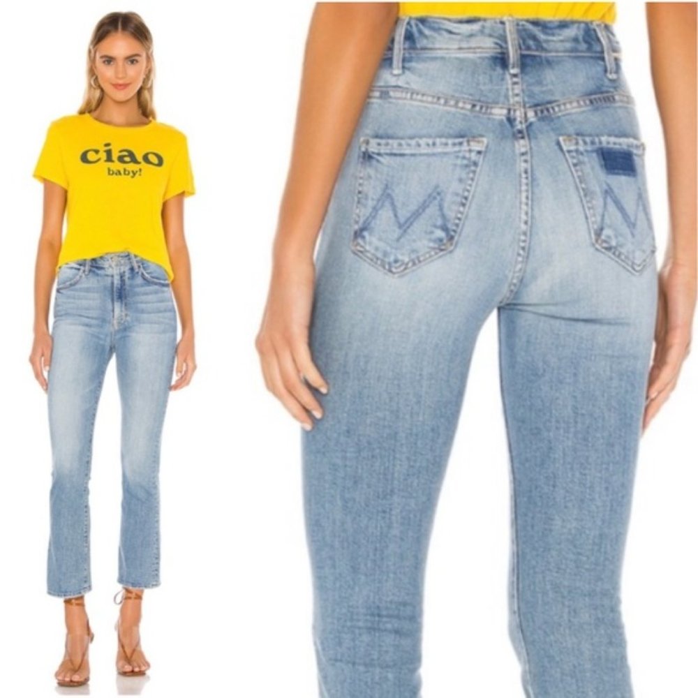 Mother Superior The Hustler Ankle Jeans in I Confess